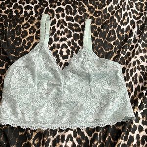 Torrid Mint Lace Bralette
